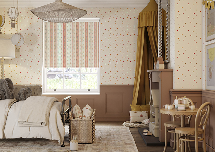 May Day, Stripe Spice - Roller Blind - Image 3